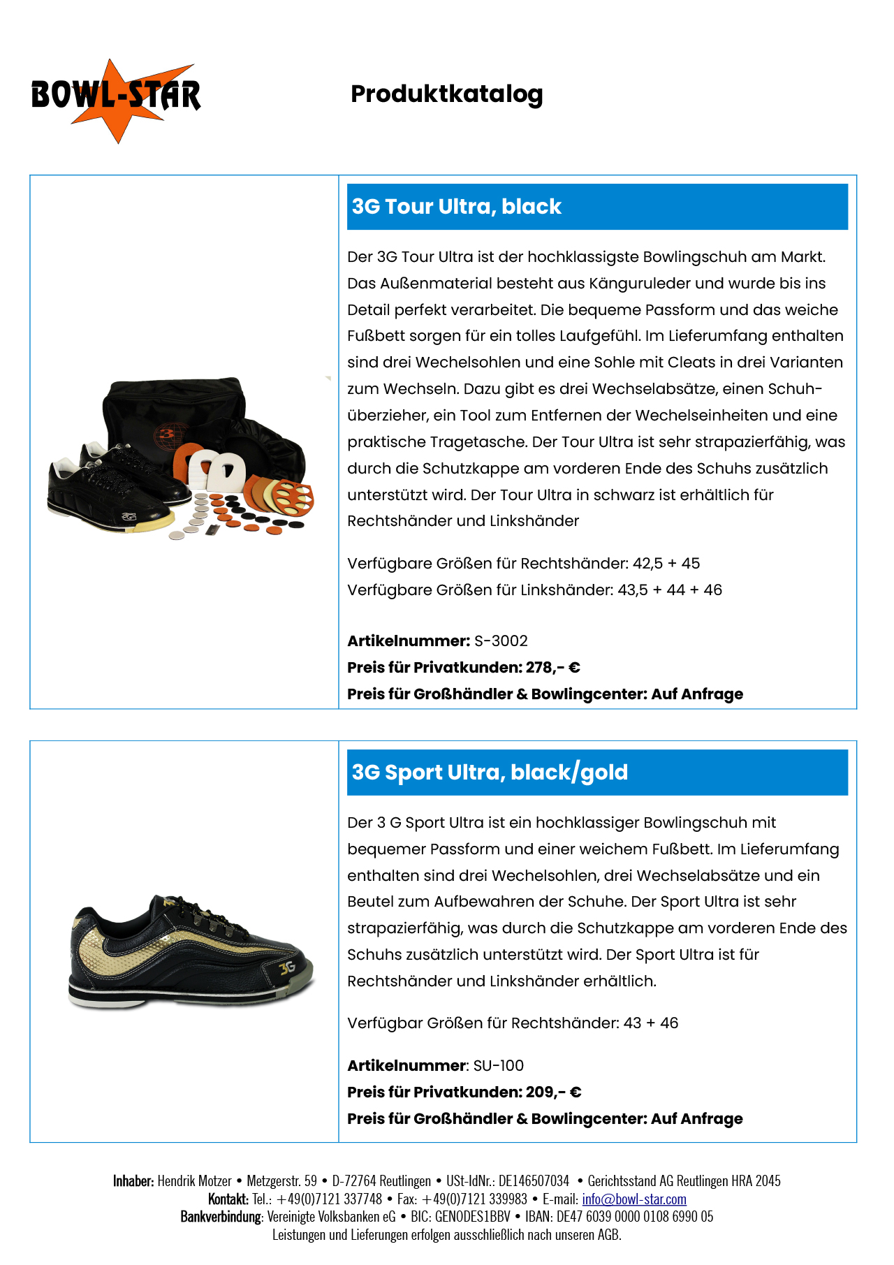Bowlingschuhe